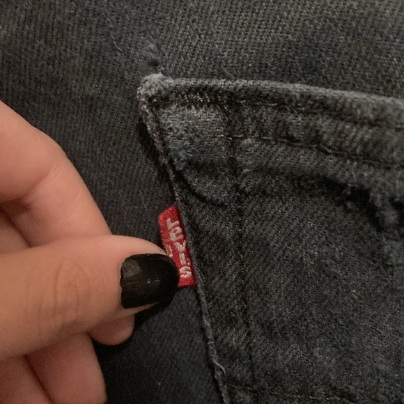 Men’s ripped Jeans | Black ripped Jeans | Men’s Jeans | Levi’s | Men’s Levi’s - Picture 4 of 10